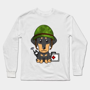 Medic Dachshund Long Sleeve T-Shirt